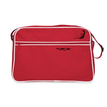 Kroko 32 - Retro Bag - red/white - Front