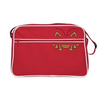 heusch 10 - Retro Tasche - Rot/Weiß - Vorne