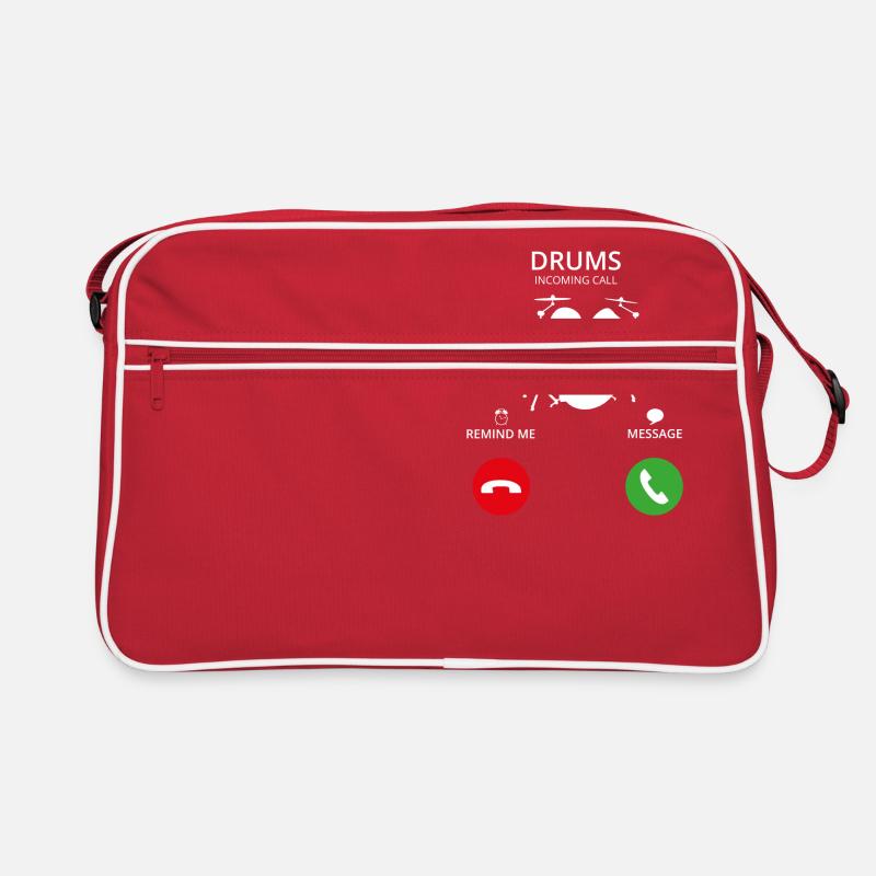 Call Mobile Call DRUMMER DRUMS drums Retro Bag