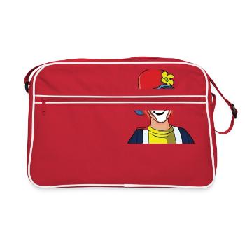 Clown - Sac Retro - rouge/blanc - Devant