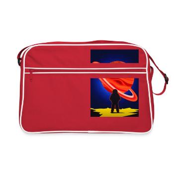 Planète - Sac Retro - rouge/blanc - Devant