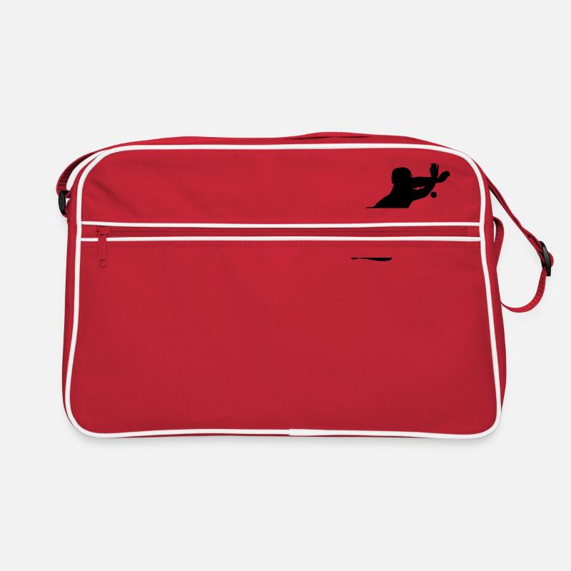 Floorball - Retro Bag - red/white