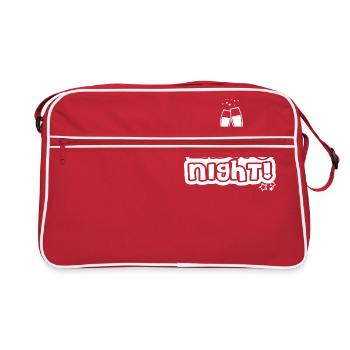 Les femmes soir - Sac Retro - rouge/blanc - Devant