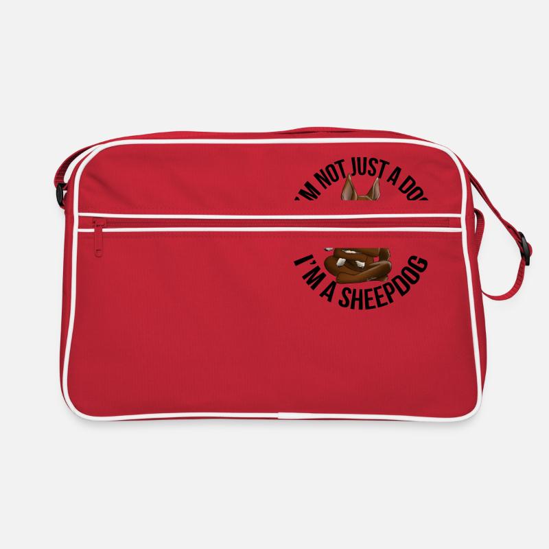 Kelpie Chocolate Mutton Retro Bag