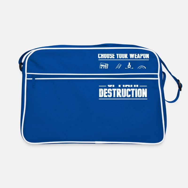 Funny math teacher engineer gift birthday Retro Bag