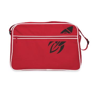 rocket - Retro Bag - red/white - Front