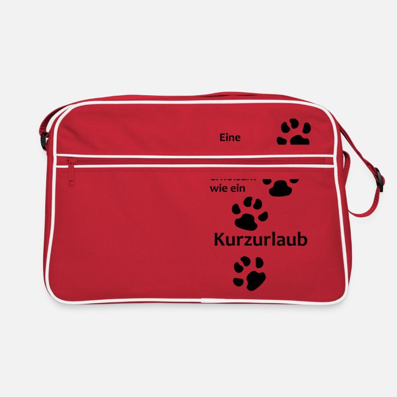 Hundesprüche,Hundebesitzer,Hundehalter,Hundeliebe Retro Tasche