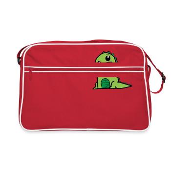 Dino 312 - Retro Bag - red/white - Front