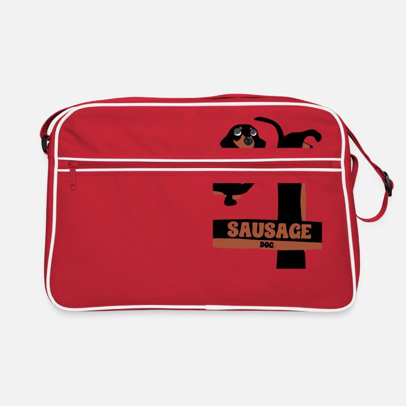 Mega Chien Saucisse Sac Retro