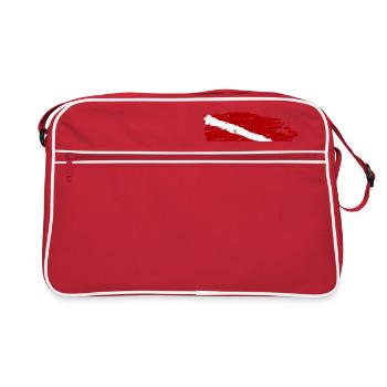 dive - Retro Bag - red/white - Front
