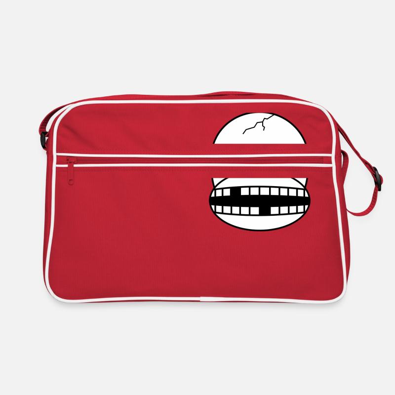 Skeleton Affe Retro Tasche