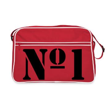 2541614 15062640 no1 - Retro Bag - red/white - Front