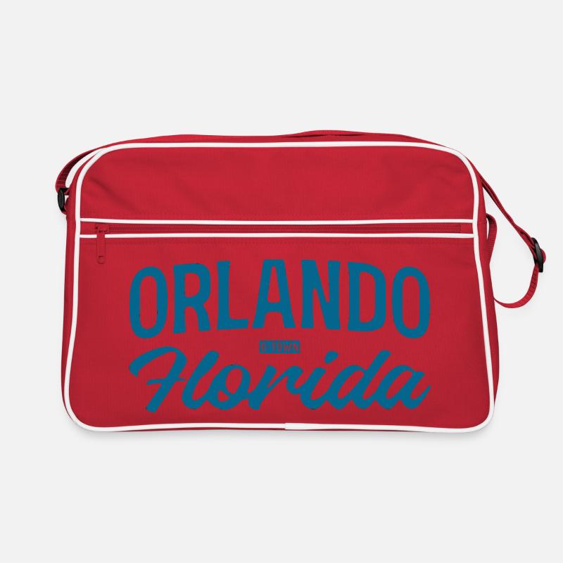 Orlando Florida Script Style Retro Bag