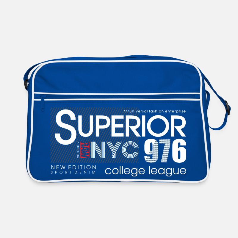 Abstract Geometric Pattern Ombre Retro Bag