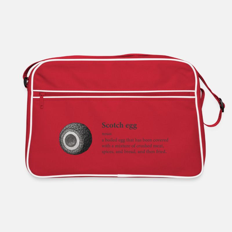 Scotch Egg Dictionary Art Tee Retro Bag