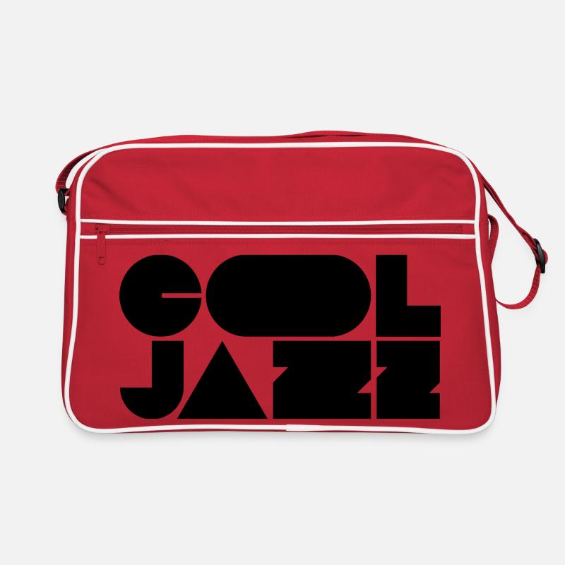 Logo jazz audacieux et cool Sac Retro