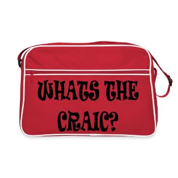 C’est quoi le délire ? - Sac Retro - rouge/blanc - Devant