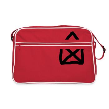 The house of Nicholas - Retro Bag - red/white - Front