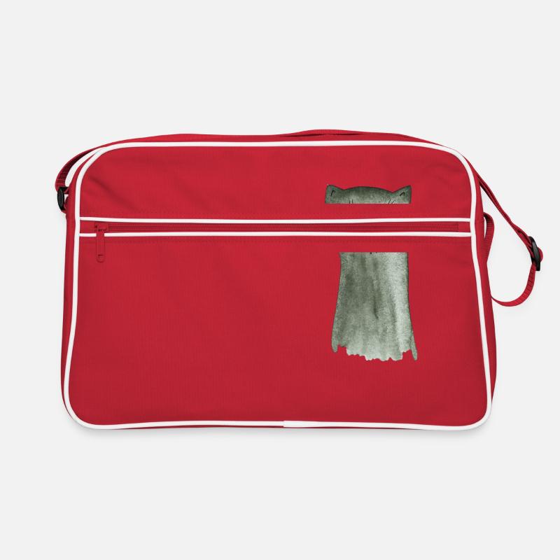 Kitten grey Retro Bag