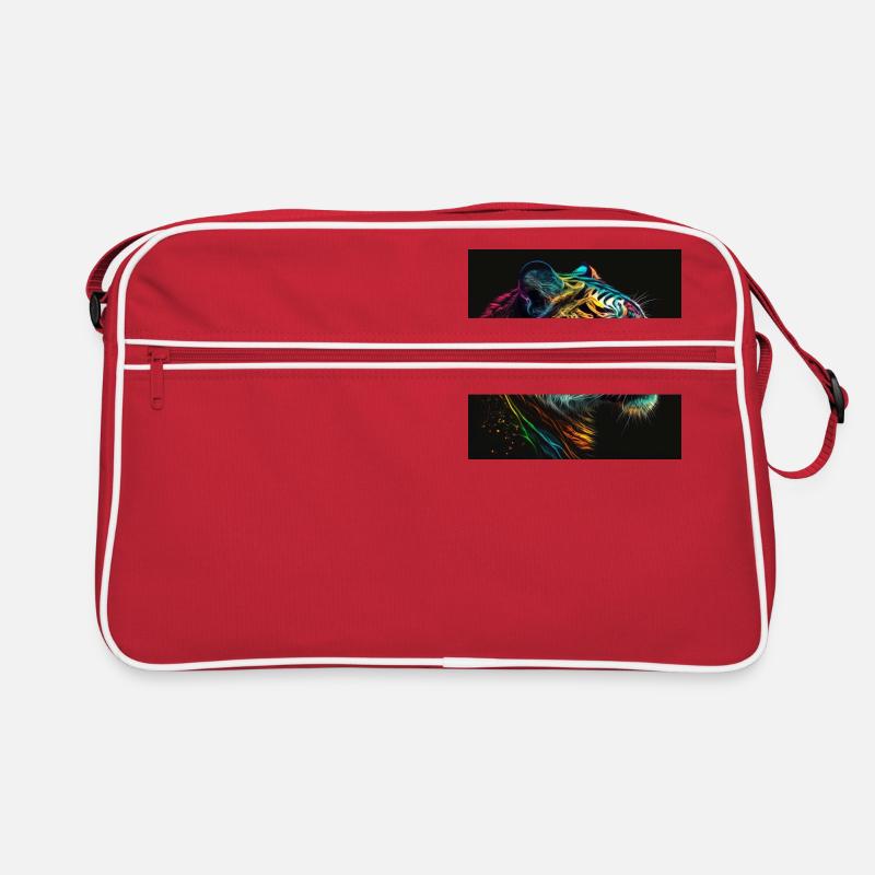 Rainbow Roar Retro Tasche
