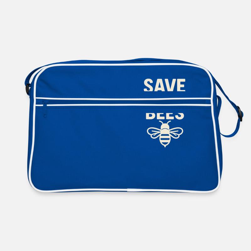 SAFE THE BEES Retro Tasche