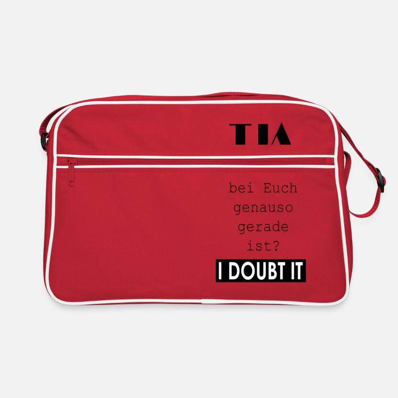I doubt it Retro Tasche