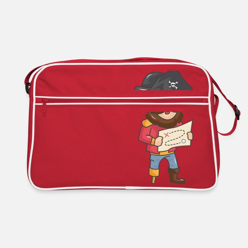 Pirate Pirate Treasure Map X Gift Circle Retro Bag