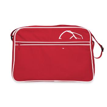 Kite - Sac Retro - rouge/blanc - Devant