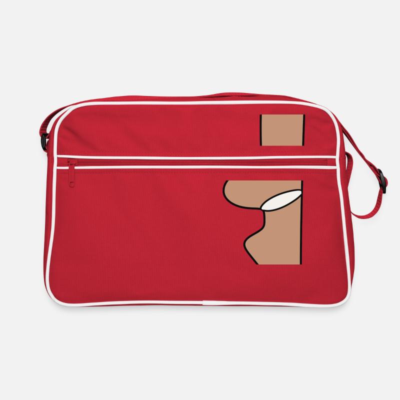 Schlumpfbein Retro Tasche