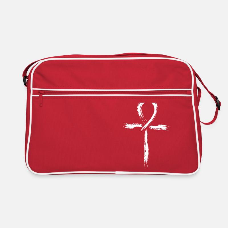 Ankh Anch - Retro Bag - red/white