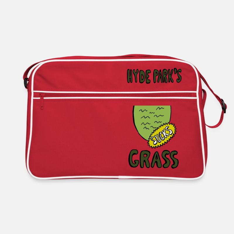 Hyde Park's Grass SUCK Retro Bag