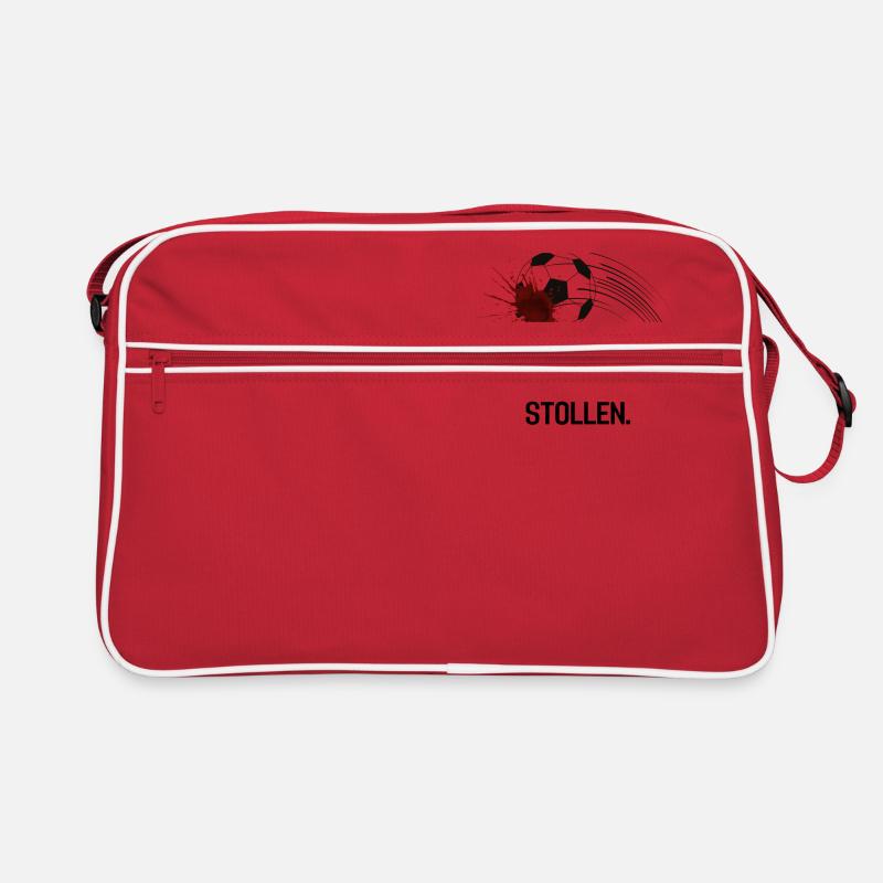 WM Katar Protest 2022 Blut an Stollen Protestshirt Retro Tasche