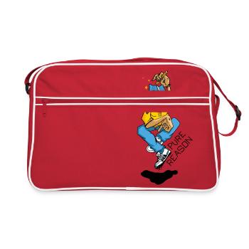 Chiller with pencil and cap - Retro Bag - red/white - Front
