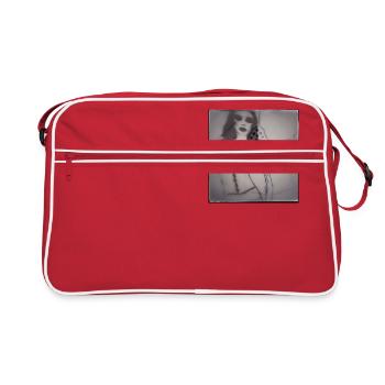 Girl in swimsuit - Maillot de bain - Sac Retro - rouge/blanc - Devant