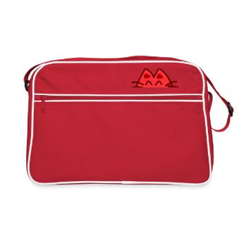 Chat chat de - Sac Retro - rouge/blanc - Devant