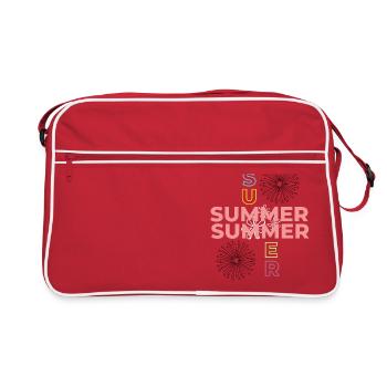 SUMMER SUMMER - Retro Bag - red/white - Front
