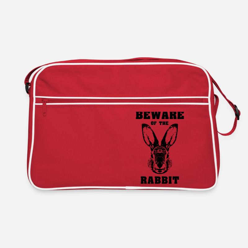 Attention lapin lapin Sac Retro