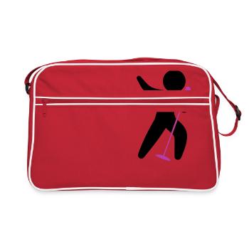Popstar - Retro Bag - red/white - Front