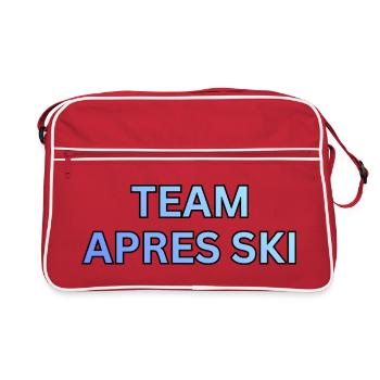 Team Après Ski Gradient - Retro Bag - red/white - Front