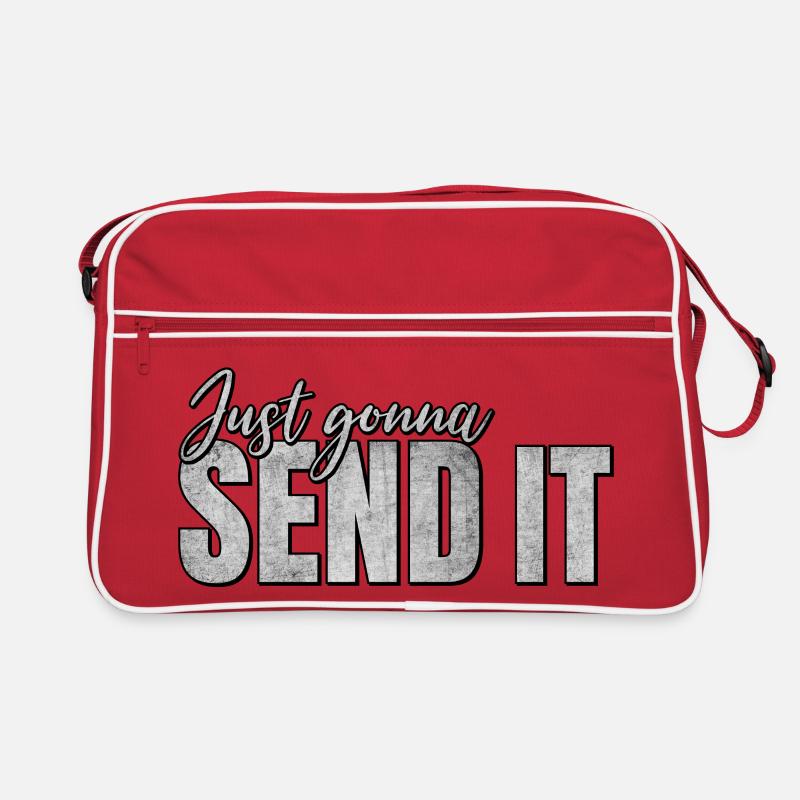 Just Gonna Send It Retro Tasche
