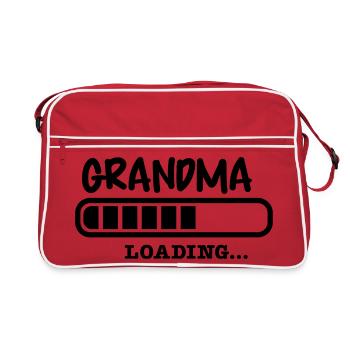 Grand-mère grand-mère - Sac Retro - rouge/blanc - Devant