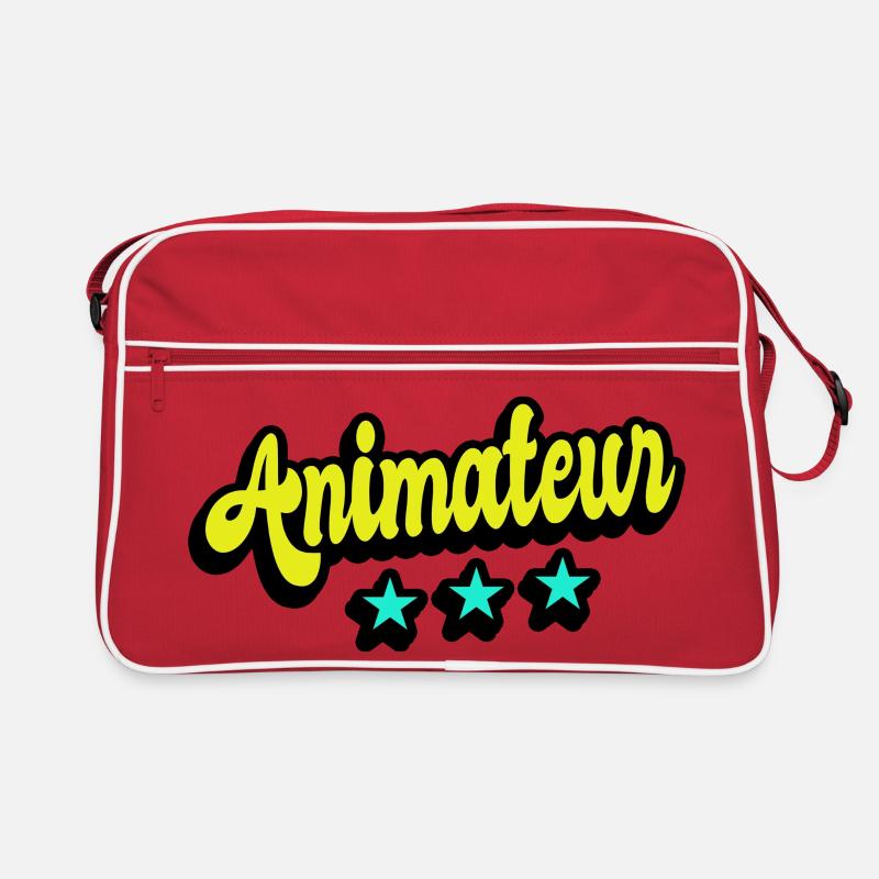 Animateur Design Retro Tasche