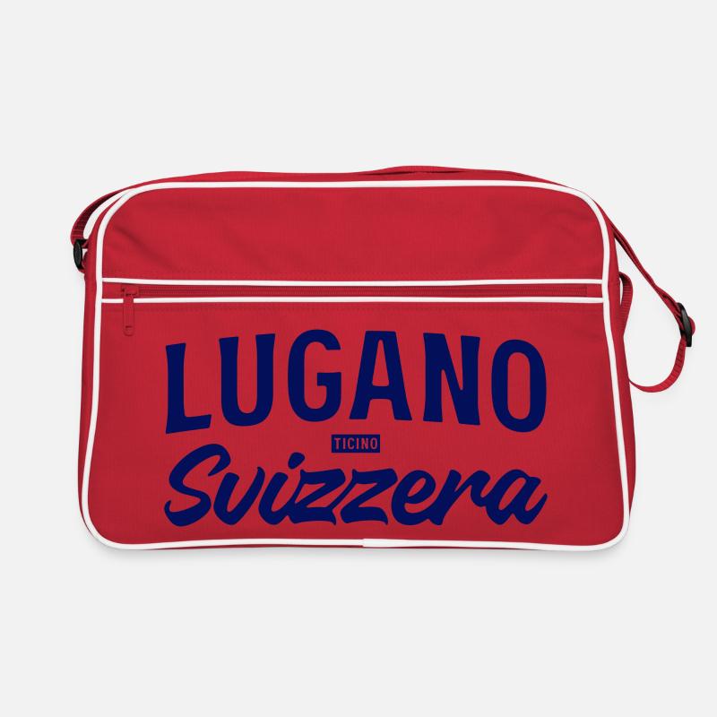 Lugano Svizzera Script Design Sac Retro