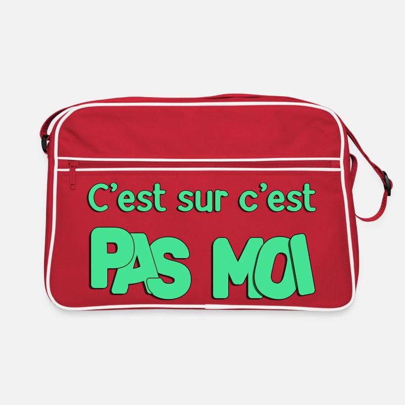 C'est sur c'est pas moi Sac Retro