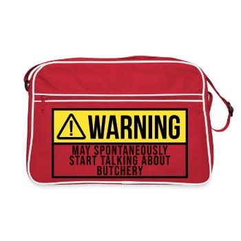 Boucherie Boucherie Boucherie - Sac Retro - rouge/blanc - Devant
