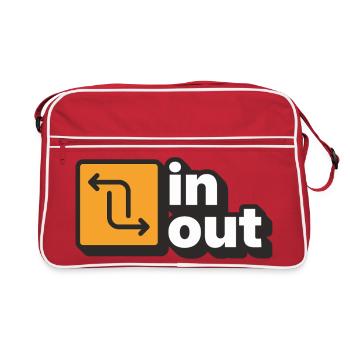 Entrée sortie - Sac Retro - rouge/blanc - Devant
