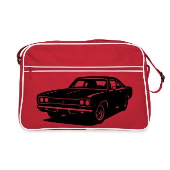 Muscle Car - Sac Retro - rouge/blanc - Devant