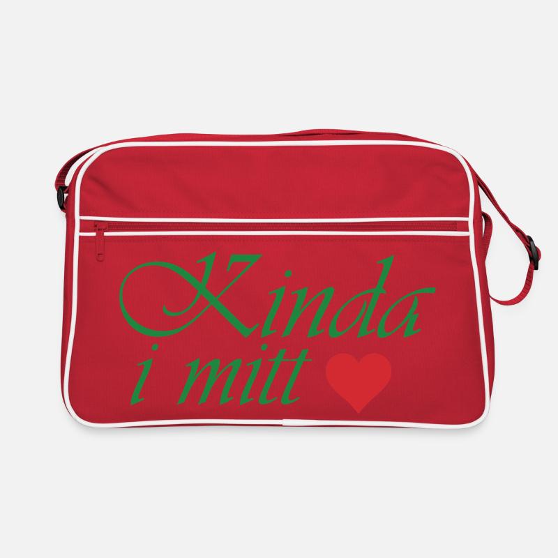 Un peu dans mon cœur Sac Retro