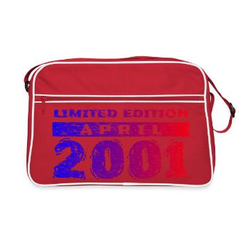 25e anniversaire Édition Limitée 04/2001 - Sac Retro - rouge/blanc - Devant