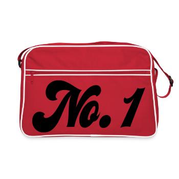 6061912 122176327 No. 1 - Retro Bag - red/white - Front